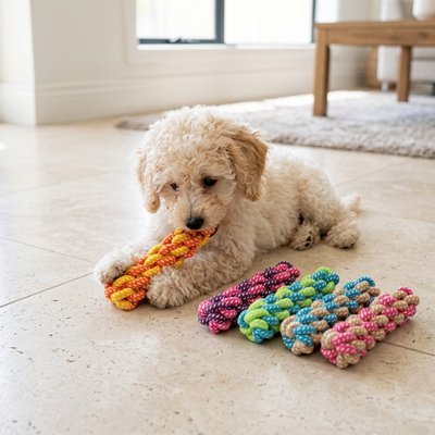 Jouet pour chien​ pour un massage des dents 