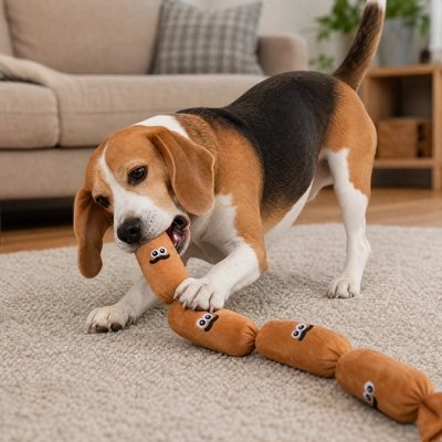 Jouet pour chien​s Design tridimensionnel ondulé