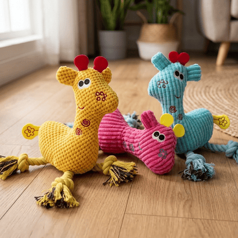 jouet pour chien en peluche