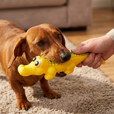 Jouets pour  Chiens avec matériaux souple 