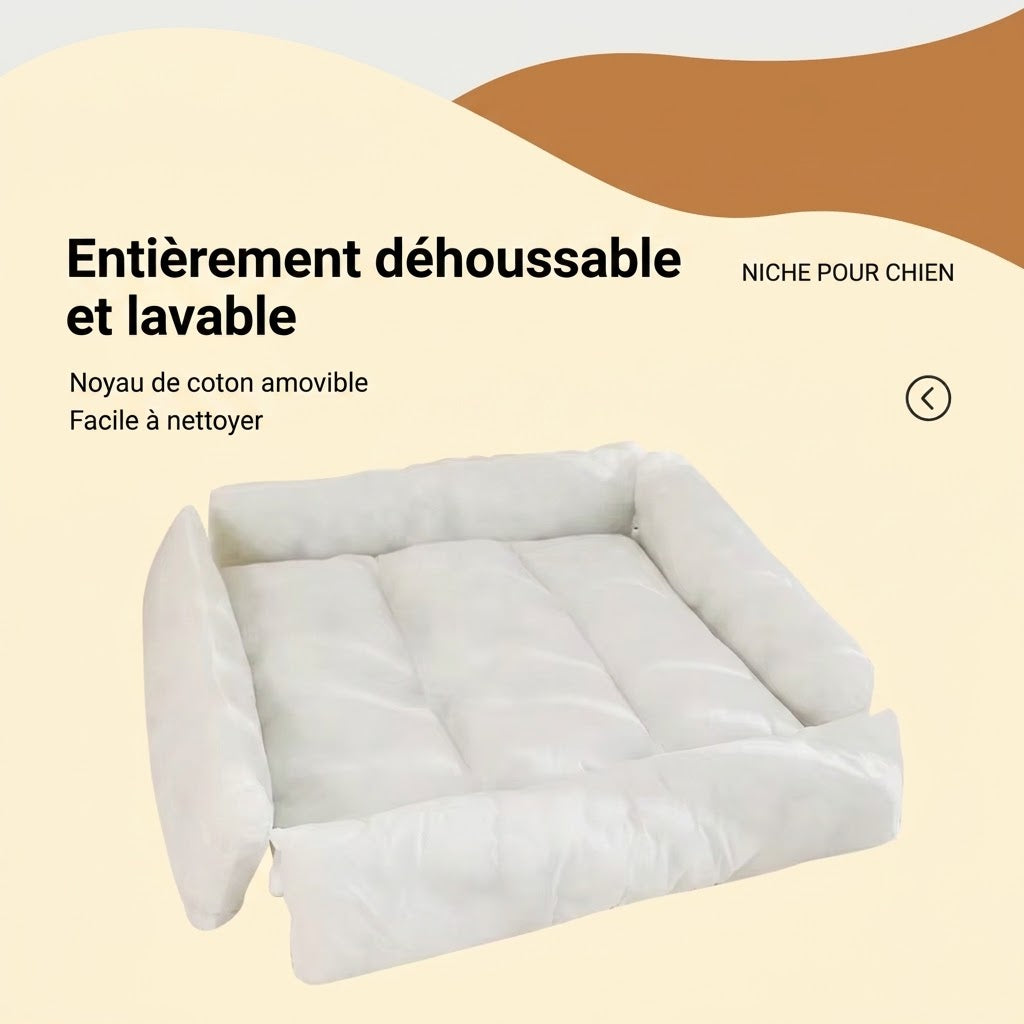 Canapé pour chien XXL | Déhoussable & Orthopédique
