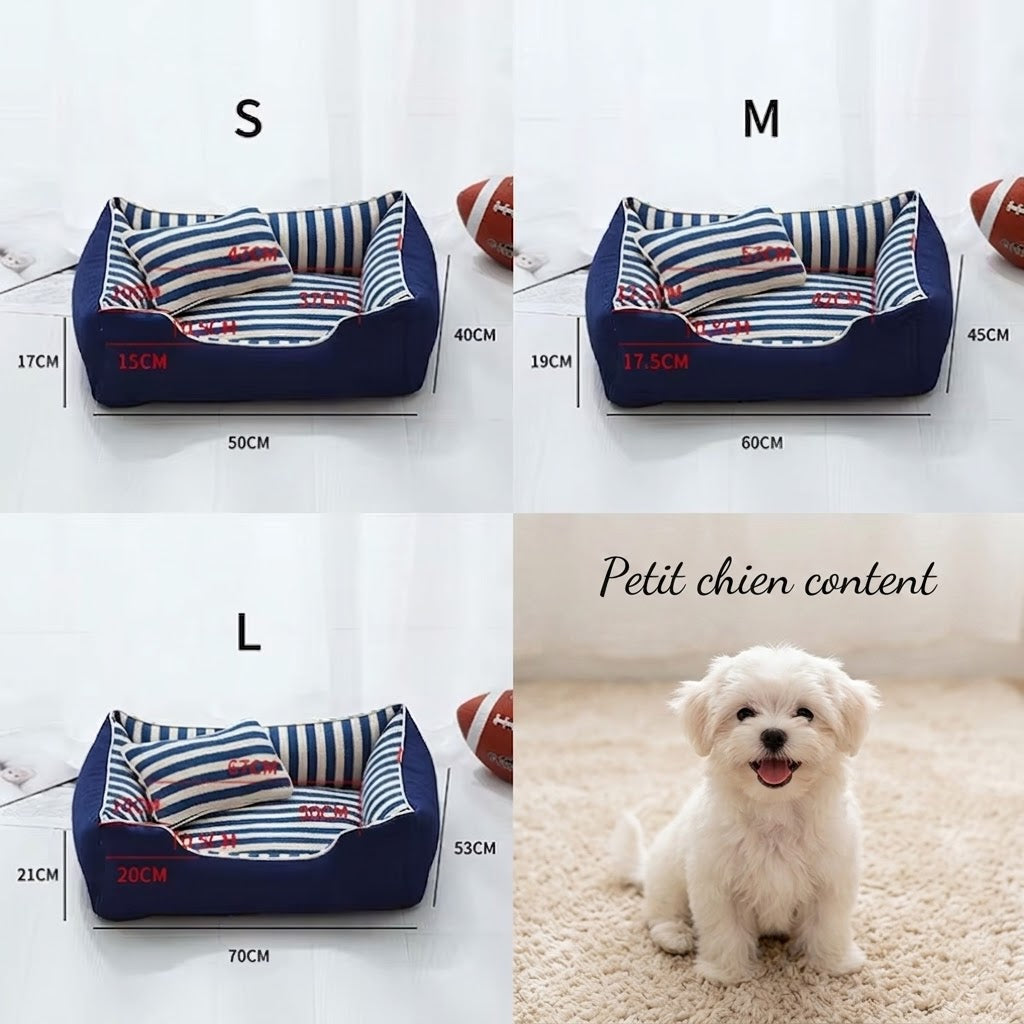 les mesures de canape pour chien