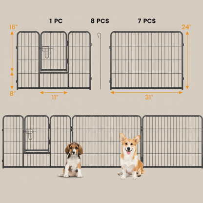 les panneaux de parc pour chiens