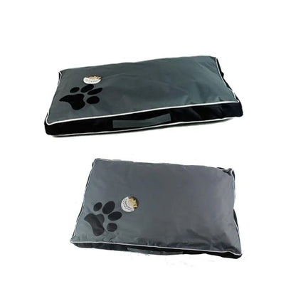 lit pour chien antiderapant impermeable noir