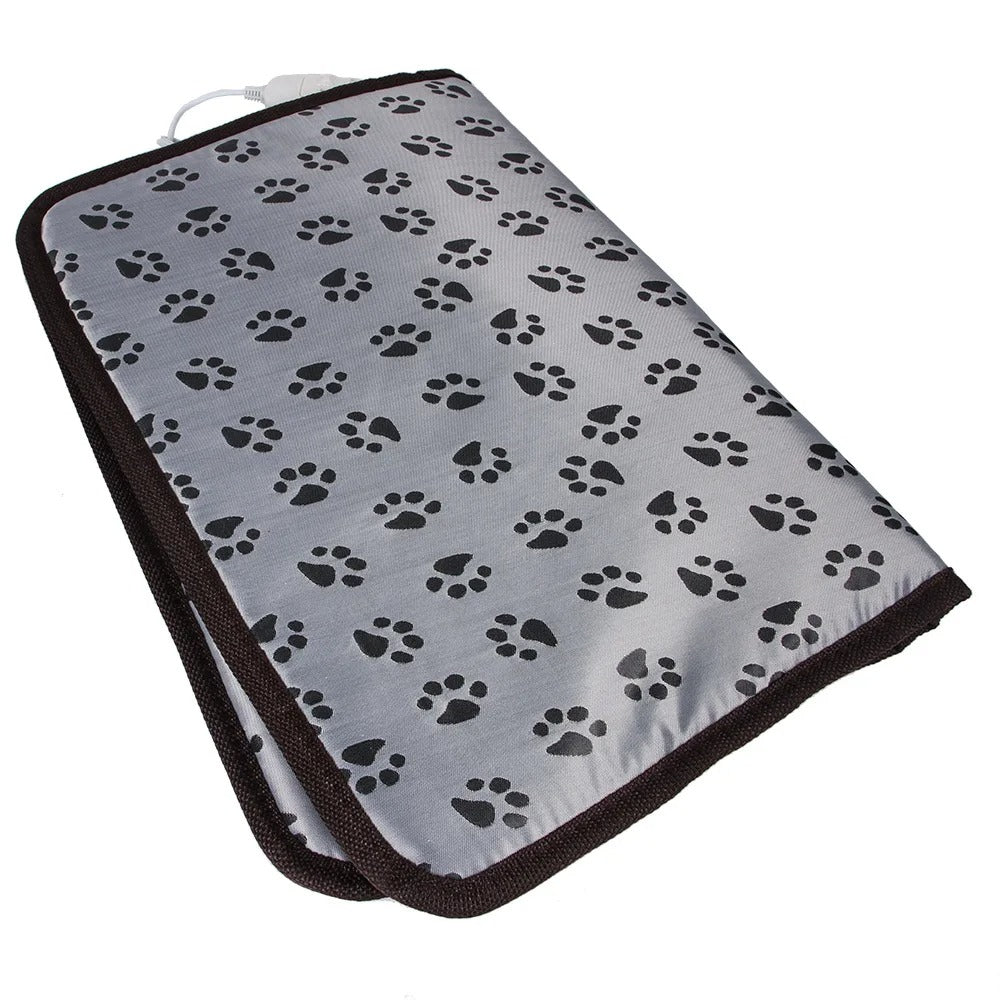 lit pour chien chauffant électrique plier en deux