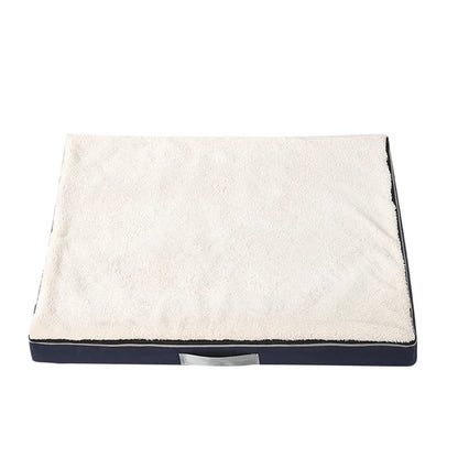 lit pour chien  confort impermeable blanc