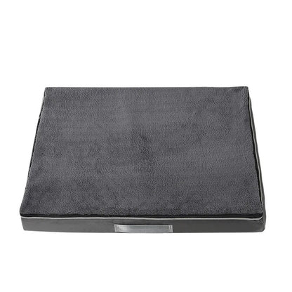 lit pour chien confort  impermeable gris
