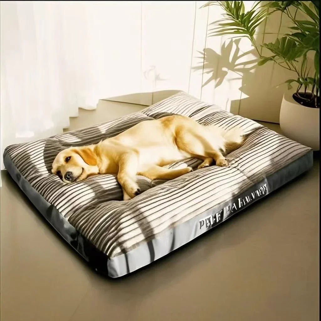 lit pour chien couchage polaire gris