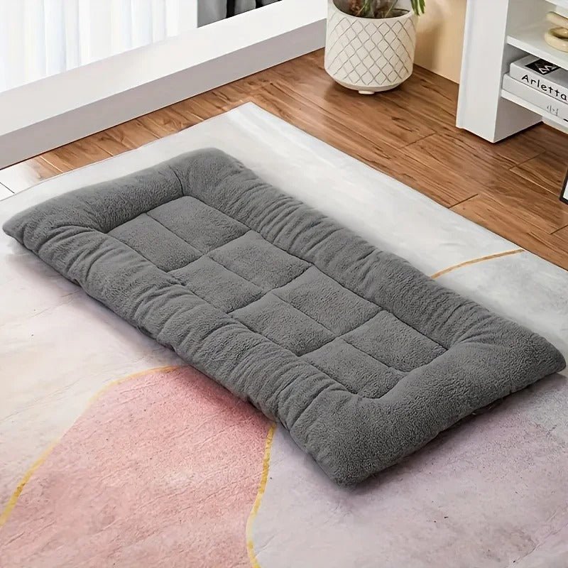 lit pour chien orthopedique gris