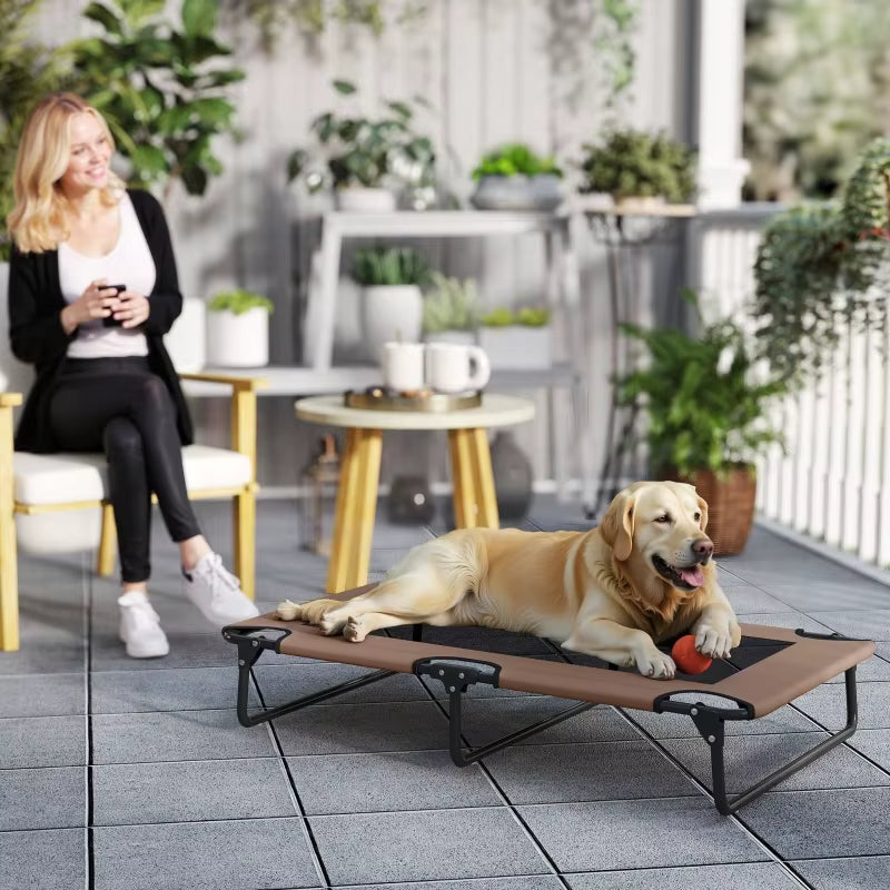 lit pour chien surélevé xxl pliable et portabl