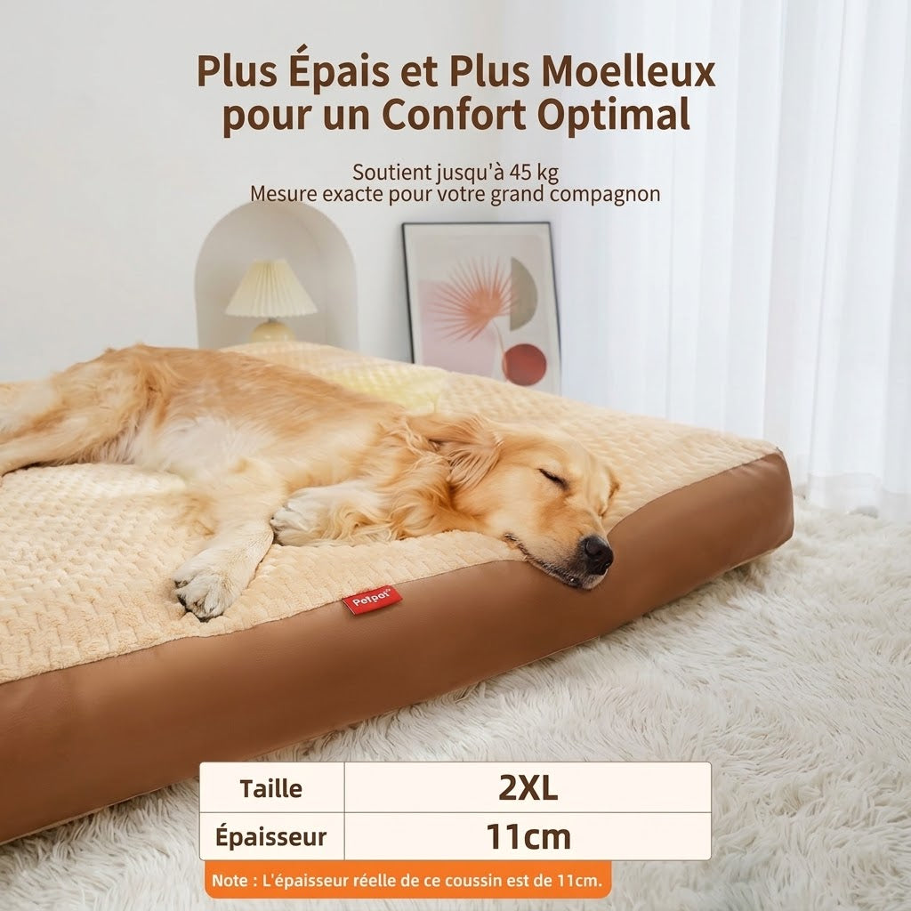 lit pour chien xxl confort optimal