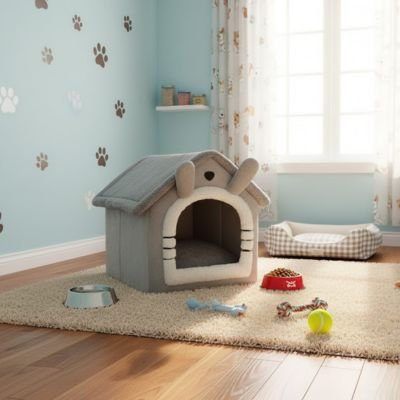 Maison pour chien amovible  