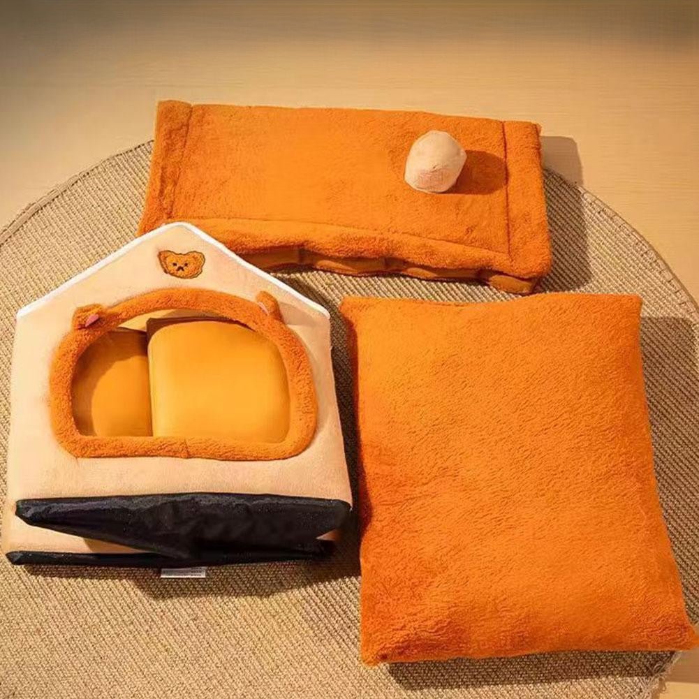 maison pour chien détachable pour un rangement et nettoyage facile