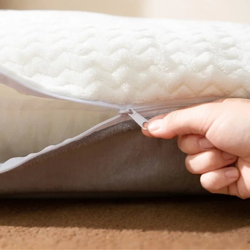 matelas déhoussable pour chien avec fermeture éclaire