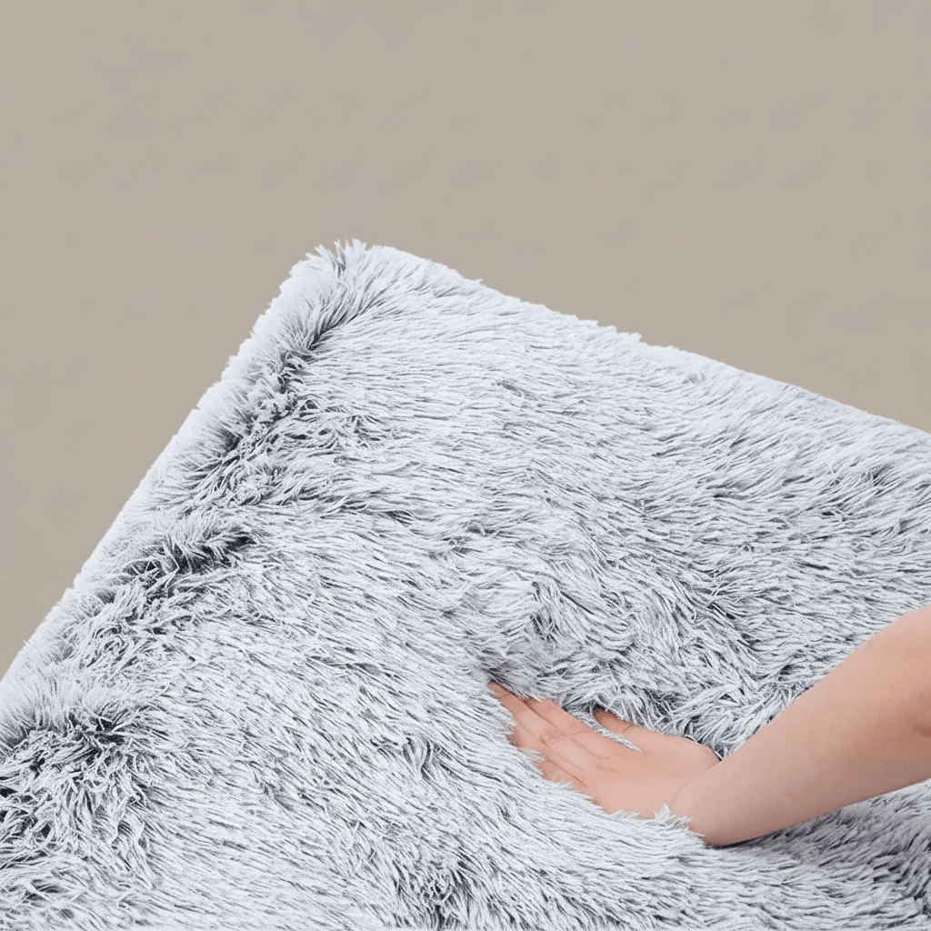 matelas pour chien déhoussable en peluche long