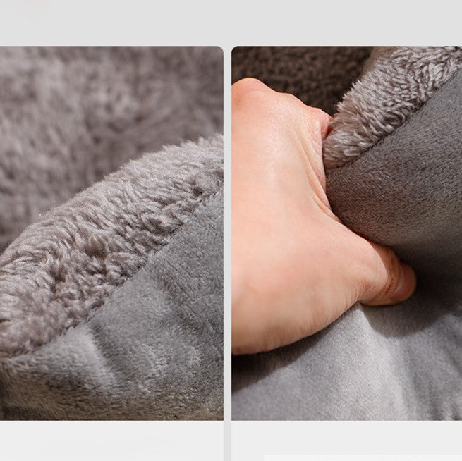 matière de_coussin_pour_chien moelleux_en_peluche