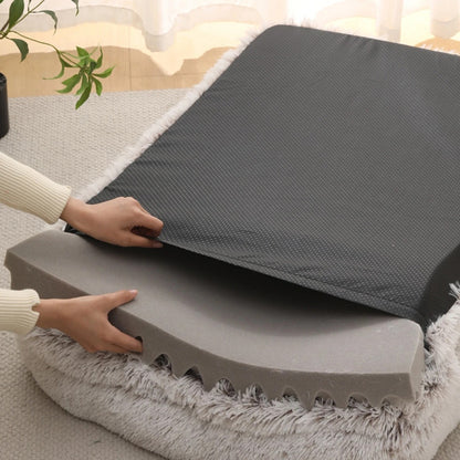 matière de canape pour chien carré