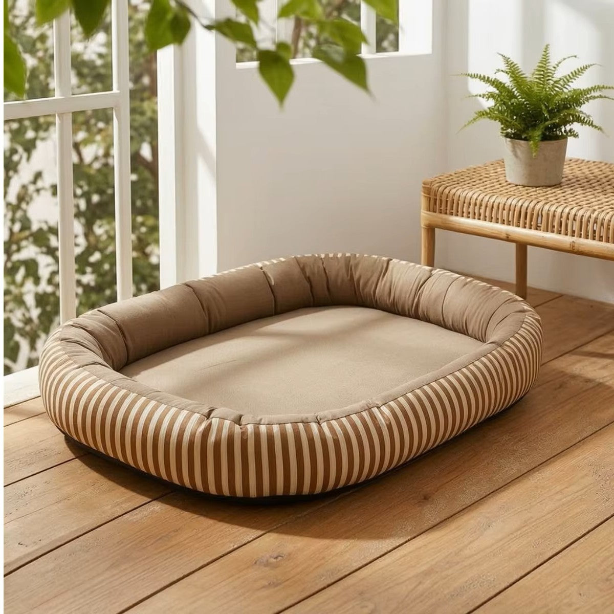 meilleur coussin orthopédique pour chien a rayure