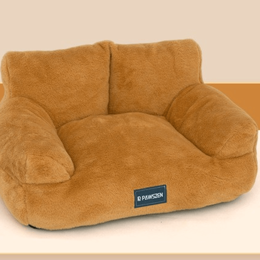 mini canape chien en flanelle