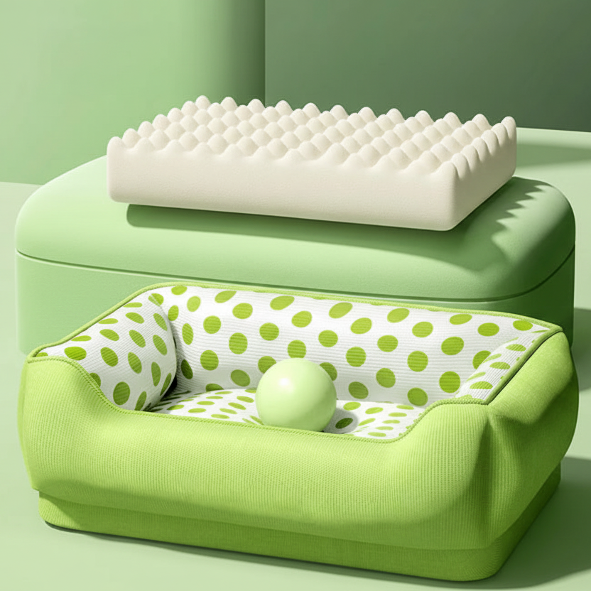 mousse de canape petit chien