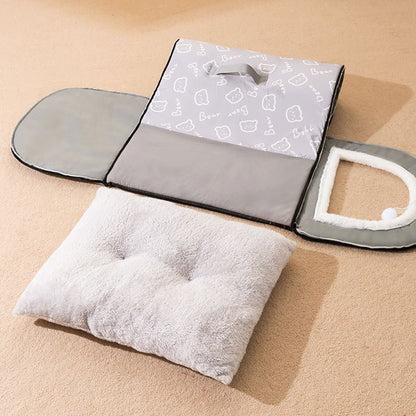 niche moderne pour chien démontable avec poigner 