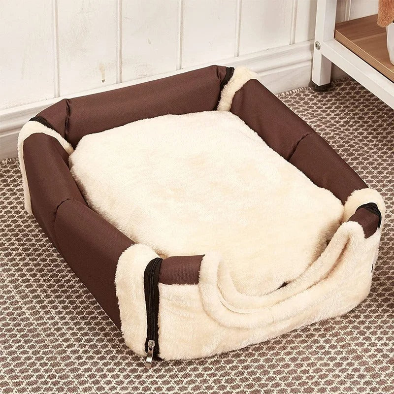 niche pour chien classique facon lit