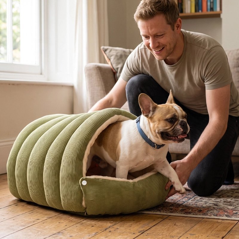 Panier pour petit chien  rangement facile 