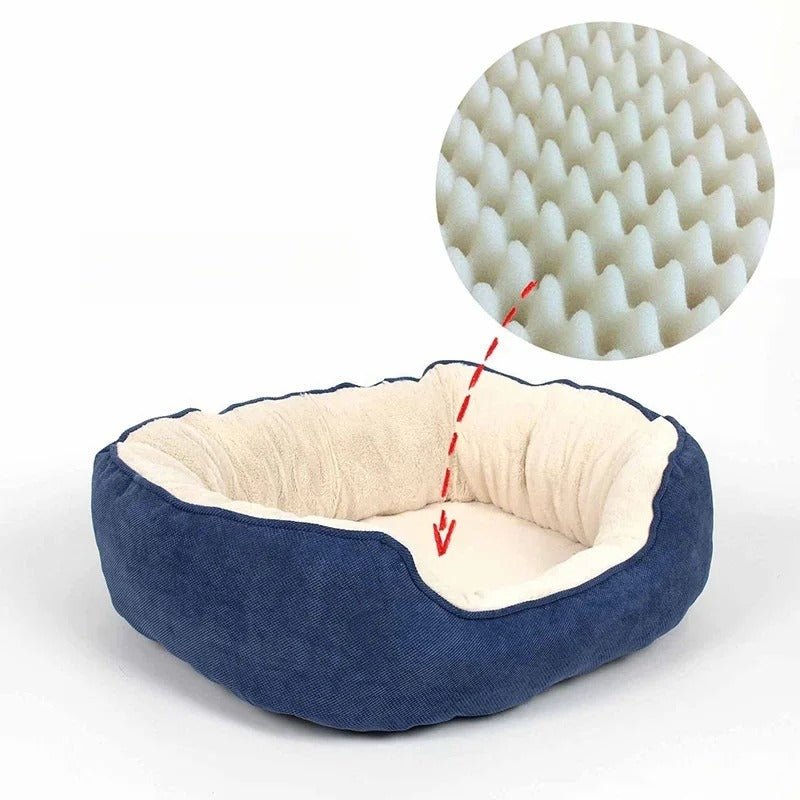 panier chien confort douillet  eponge matiere