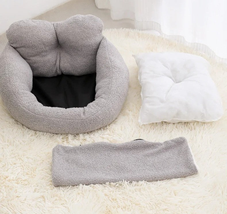 panier chien confort supreme demonte gris