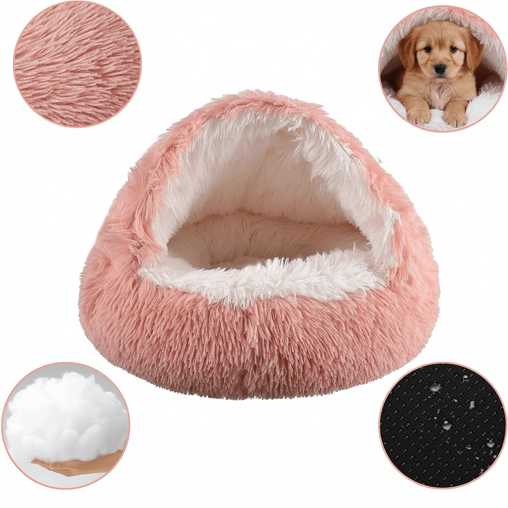 PANIER IGLOO POUR CHIEN |Confort Douillette