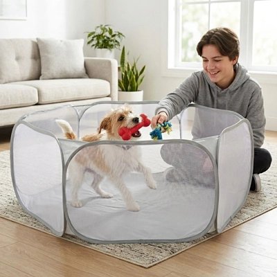Parc intérieur pour Chien pour convalescence 