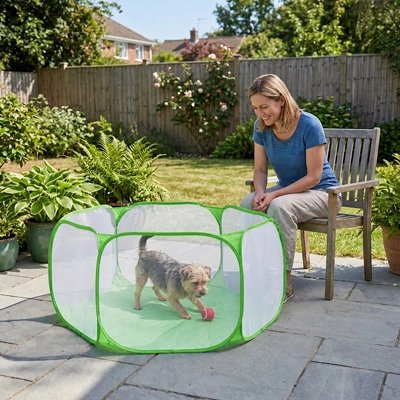 Parc intérieur pour Chien un rangement facile 