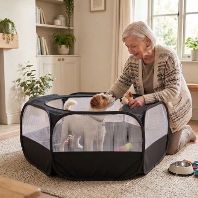 Parc pour Chien sans produit chemique 