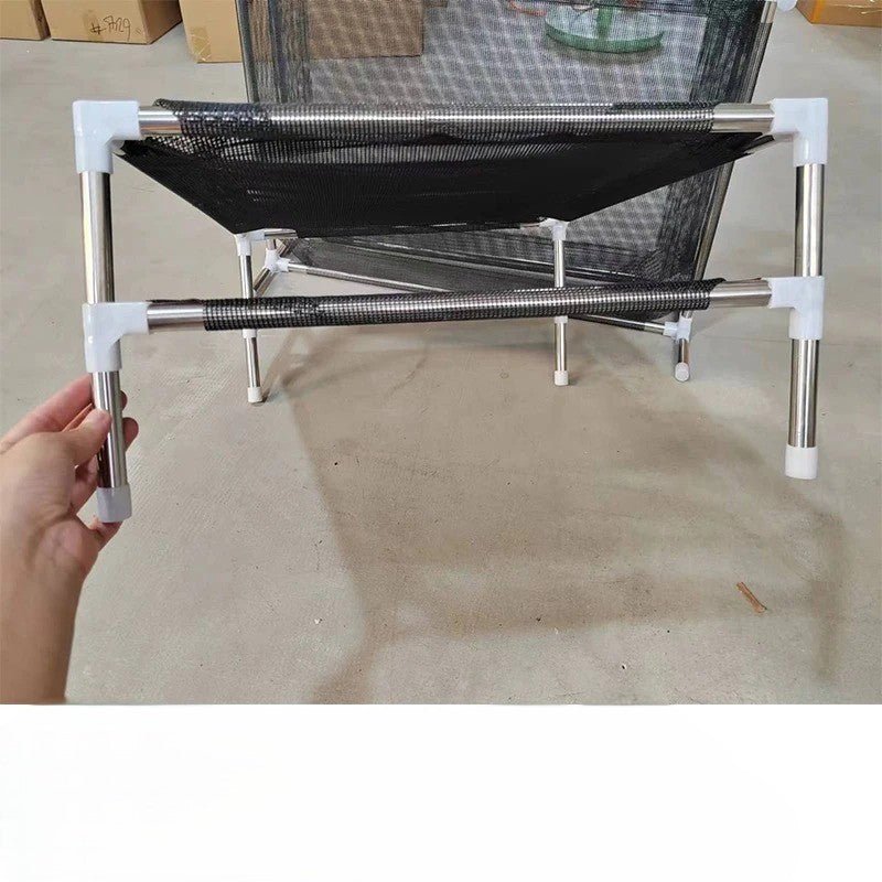 pied solide de lit de camp pour chien