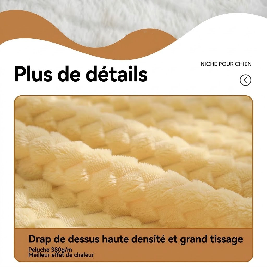 Canapé pour chien XXL | Déhoussable & Orthopédique