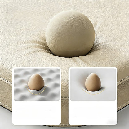 pression de mousse de banquette pour chien