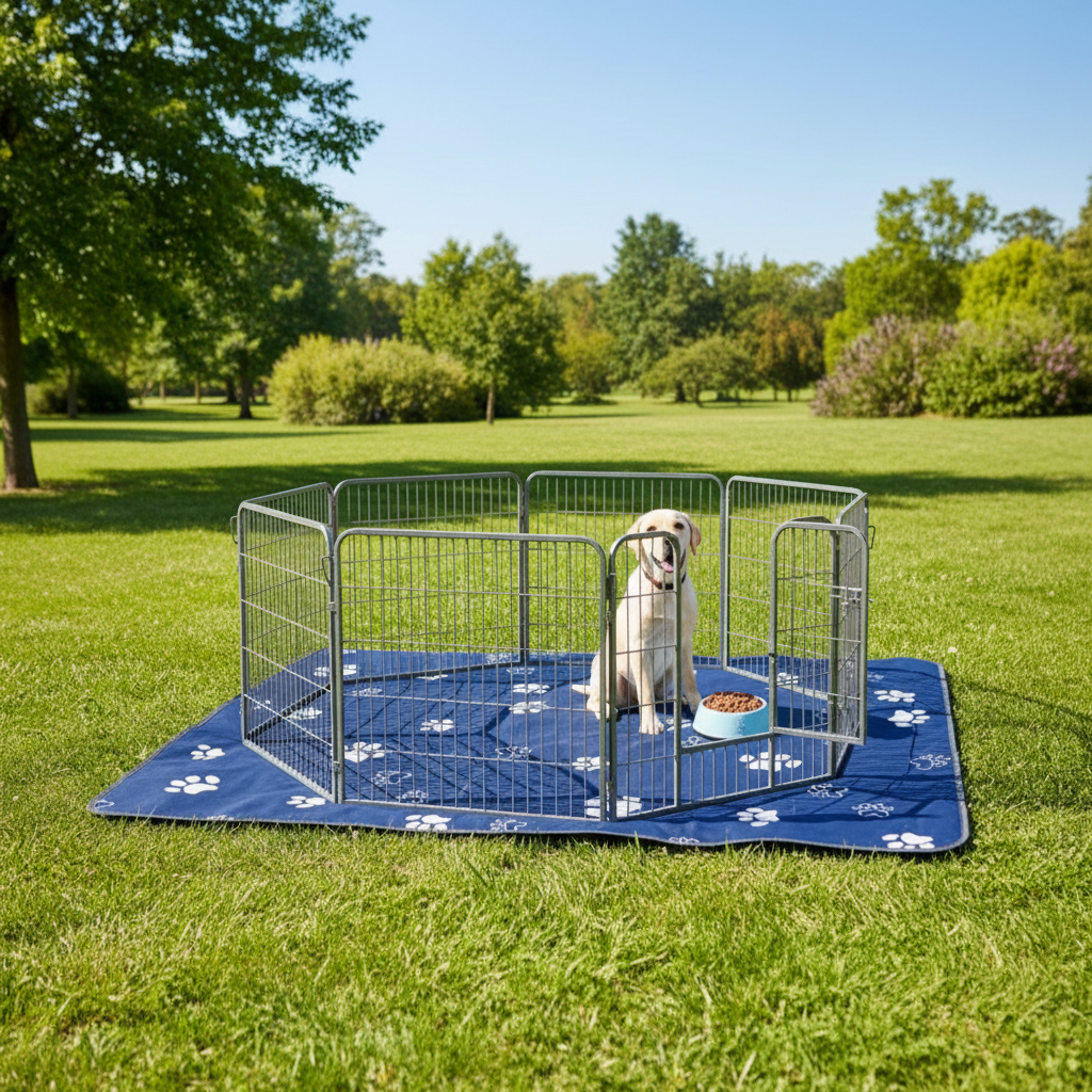 tapais rafraichissant pour chien xxl dans parc