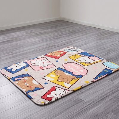 Tapis rafraichissant  Chien avec motif décoratif 