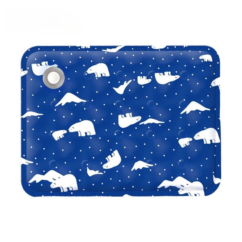 tapis pour chienraf raichissant motif ours