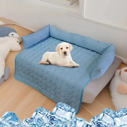 tapis rafraichissant chien couchage canape