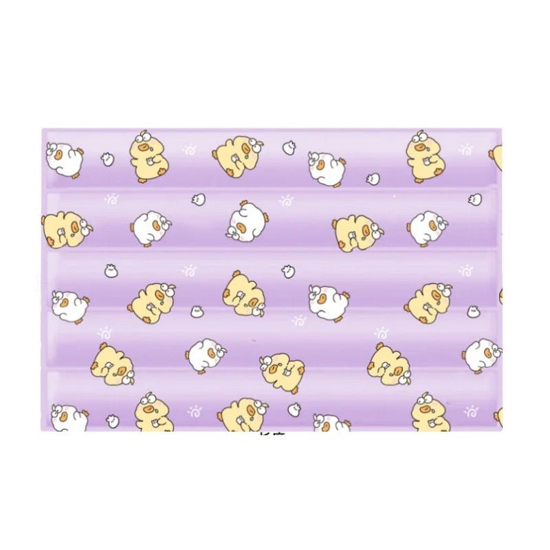 tapis rafraichissant chien couleur violet clair
