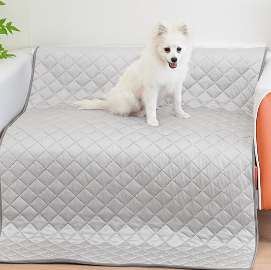 tapis rafraichissant pour chien large gris