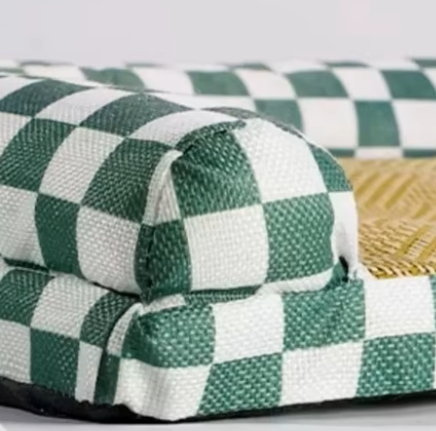 tissu en coton de  tapis rafraichissant pour chien
