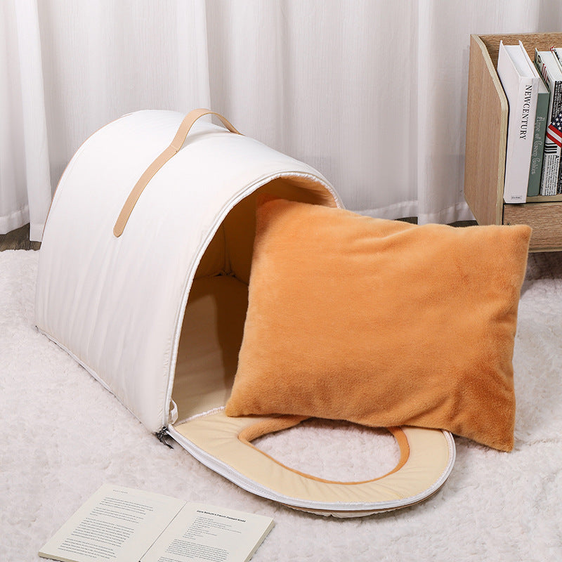 toit pour niche coussin déhoussable