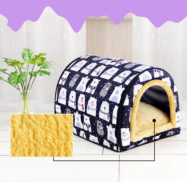 toiture pour niche chien en fibre