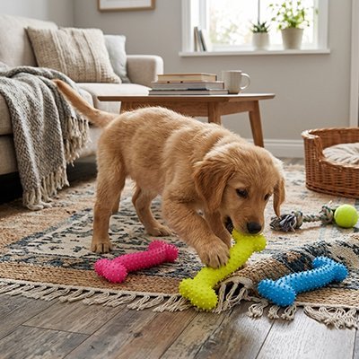 toutou  choisis des Jouets pour Chien