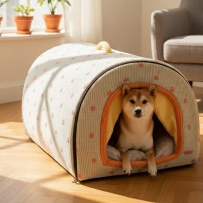 toutou détendu dans maison  Chien intérieur 