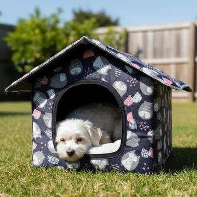  toutou dort niche pour Chien extérieur 
