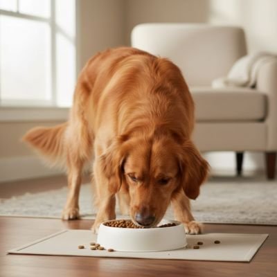  toutou mange dans Gamelle anti glouton Chien  