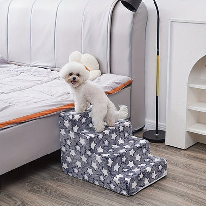 toutou monte par Escalier pour chien